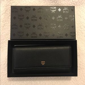 MCM Milla Trifold Wallet